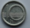 10 галер 2000г. Чехия, алюминий, состояние XF - Мир монет