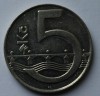 5 крон 1995г. Чехия, никель, состояние VF - Мир монет