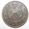 20 кэш 1920г.  Китайская Республика. Провинция Хонань(Хэнань), гурт гладкий, медь, вес  9,7гр,состояние VF+. - Мир монет
