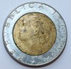 500 лир 1991г. Италия, биметалл,состояние XF - Мир монет