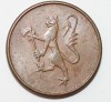 5 эре 1979г. Норвегия, Лев,  бронза,состояние ХF - Мир монет