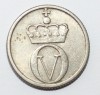10 эре 1965г. Норвегия, Пчела, никель,состояние ХF - Мир монет