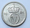 10 эре 1985г. Норвегия, никель,состояние VF - Мир монет