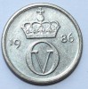 10 эре 1986г. Норвегия, никель,состояние ХF - Мир монет