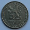 50 галер 1987г.  Социалистическая Чехословакия, никель,состояние VF - Мир монет