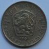 5 крон 1968г. Социалистическая Чехословакия, никель, состояние VF-XF - Мир монет