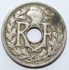 5 сантим 1921г. Франция, никель,состояние VF - Мир монет