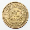 50 сантимов 1938г. Франция, бронза,состояние VF - Мир монет