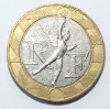 10 франков 1989г. Франция, состояние XF - Мир монет