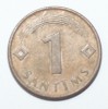 1 сантим 1997г. Латвия, сталь с медным покрытием, состояние VF. - Мир монет