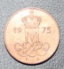5 эре 1975г. Дания, плакированая медь, состояние ХF. - Мир монет
