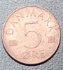 5 эре 1983г. Дания, плакированая медь, состояние VF. - Мир монет