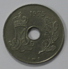 25 эре 1975г. Дания, медно-никелевый сплав ,состояние XF. - Мир монет
