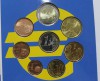 Набор евро  монет  регулярного чекана 1999-2002г.г.  Испания  ,  состояние  UNC. - Мир монет
