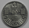 10 грошен 1973г. Австрия, алюминий, состояние XF-UNC. - Мир монет