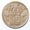 50 сантимов  1975г. Бельгия, бронза, состояние ХF. - Мир монет