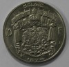 10 франков 1974г. Бельгия, никель, состояние VF. - Мир монет