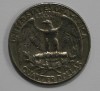 25 центов 1969г.  без букв, США, состояние VF. - Мир монет