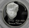 2 рубля 2016г. Э.Г.Гиллельс-100 лет со дня рождения, 15,55гр чистого серебра(1/2 унции), пруф, сертификат подлинности. редкость, тираж всего 2 тыс.экз. - Мир монет