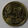 50 евроцентов  2014г. Латвия, состояние UNC. - Мир монет