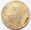 1 франк 1940г. Франция, бронза,  состояние VF. - Мир монет
