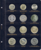     А23Р3/Р4. Комплект 2х  листов  Коллекционер  для юбилейных монет Веймарской Республики - Мир монет