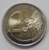 2 евро 2015г. Финляндия. 30 лет флагу Европы, состояние UNC - Мир монет
