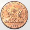 1 цент 1979г. Тринидад и Тобаго,состояние XF - Мир монет