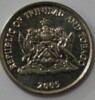 10 центов 2005г. Тринидад и Тобаго,состояние UNC - Мир монет