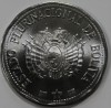 2 боливиано 2017.г. Боливия, состояние UNC. - Мир монет