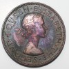 1/2 цента 1956г. Новая Зеландия. Елизавета II , бронза . состояние XF-UNC. - Мир монет