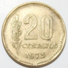 20 сентаво 1973г. Аргентина, состояние VF+ - Мир монет