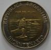 1 песо 2010г. Аргентина. Плато, состояние UNC - Мир монет