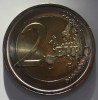 2 евро 2014г. Италия.  200 лет итальянским  карабинерам . из ролла. - Мир монет