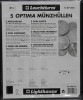     Лист  Оптима М 35 , для 35 монет, диаметром  27мм. Размер листа 202х252мм. Германия. - Мир монет
