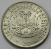 20 сентим 1975г  Гаити, состояние UNC - Мир монет