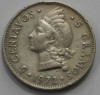 2,5 сентаво 1972г. Доминиканская Республика, состояние XF - Мир монет
