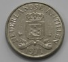 25 центов 1971г. Нидерландские Антиллы,  состояние VF-XF. - Мир монет