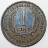 1 цент 1965г. Британские Карибские Территории, состояние aUNC - Мир монет