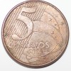5 сентаво 2005г. Бразилия, состояние VF - Мир монет