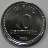10 сентаво 1986г. Бразилия, состояние UNC - Мир монет