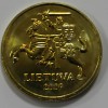 20 центов 2009 г. Литва ,состояние UNC  - Мир монет