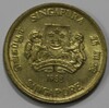 5 центов 1988г. Сингапур, состояние aUNC - Мир монет