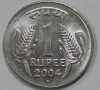 1 рупия 2004г. Индия, состояние UNC - Мир монет