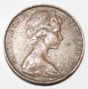 2 цента 1966г. Австралия, Ящерица, состояние VF - Мир монет