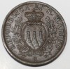 5 чентезимо 1936г. R, Сан-Марино, состояние XF-UNC.  - Мир монет