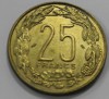 25 франков 1972г. Камерун. Антилопы Куду, состояние UNC - Мир монет