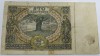 Банкнота  100 злотых 1934г. Польша, состояние F-VF - Мир монет