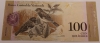 100 боливар 2013г. Венесуэла. Клесты, состояние UNC - Мир монет