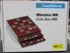 Бокс  MB 12 для монет, на 12 ячеек 67х67мм.  Для монет в холдерах XL и квадрумах XL  Leuchtturm. Германия. - Мир монет